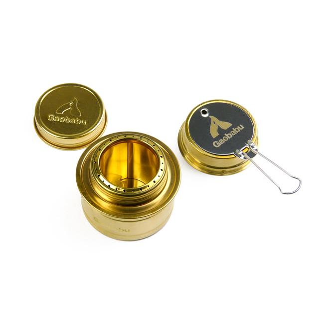 ガオバブ(Gaobabu)キャリボ風防 アルコールバーナーDEEPタイプセット メッシュ袋付き GSET-31 アルコールバーナー深型 長時間燃焼 | Gaobabu | 01