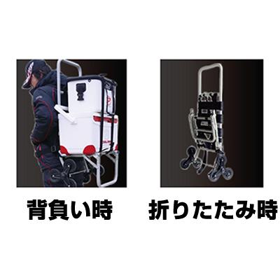 プロックス(PROX)　アルミバックパックトリプルキャリー M　PX916M(同梱発送不可) | PROX | 02