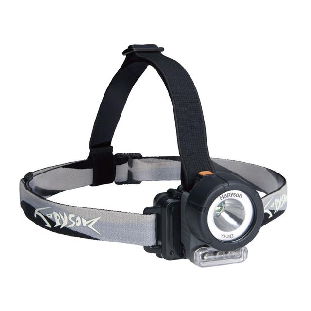 ハピソン(Hapyson) 2WAY LEDヘッドランプ YF-243B ヘッドライト 防滴 単4 電池 安全 登山 山登り キャンプ ソロキャンプ | Hapyson