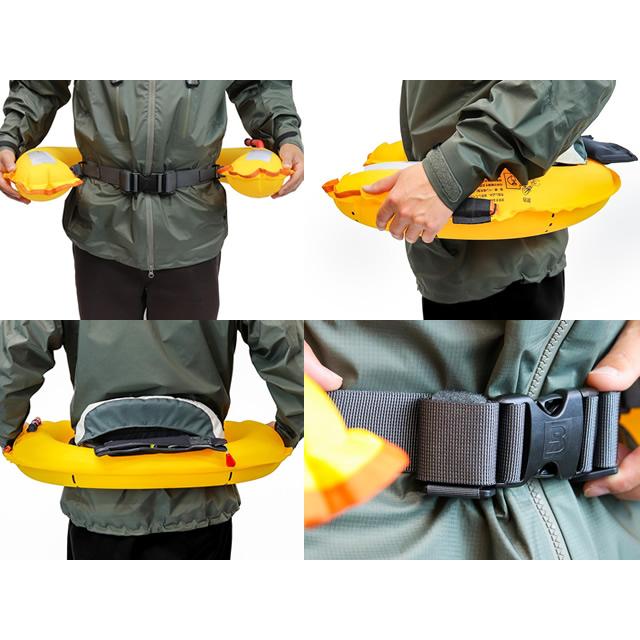 Takashina(高階) BLUE STORM Reモーゲットウエスト BSJ-9330RS（自動膨張式） Mist Gray  自動膨張式 |  | 02