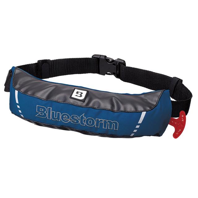 Takashina(高階) BLUE STORM モーゲットウエスト BSJ-9320RS II ブルー  自動膨張式 救命胴衣 桜マーク | Bluestorm