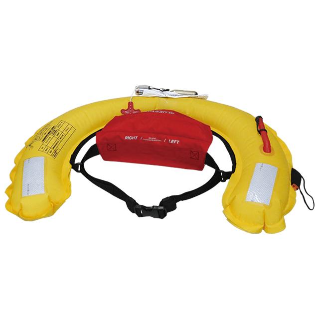 Takashina(高階) BLUE STORM モーゲットウエスト BSJ-9320RS II ブルー  自動膨張式 救命胴衣 桜マーク | Bluestorm | 01