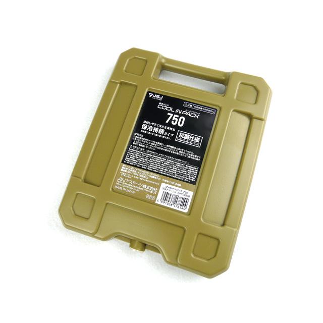 JEJアステージ クールインパック(COOL IN PACK) 750 サンドベージュ CIP-750SB   保冷剤 保冷パック ハードタイプ | JEJアステージ