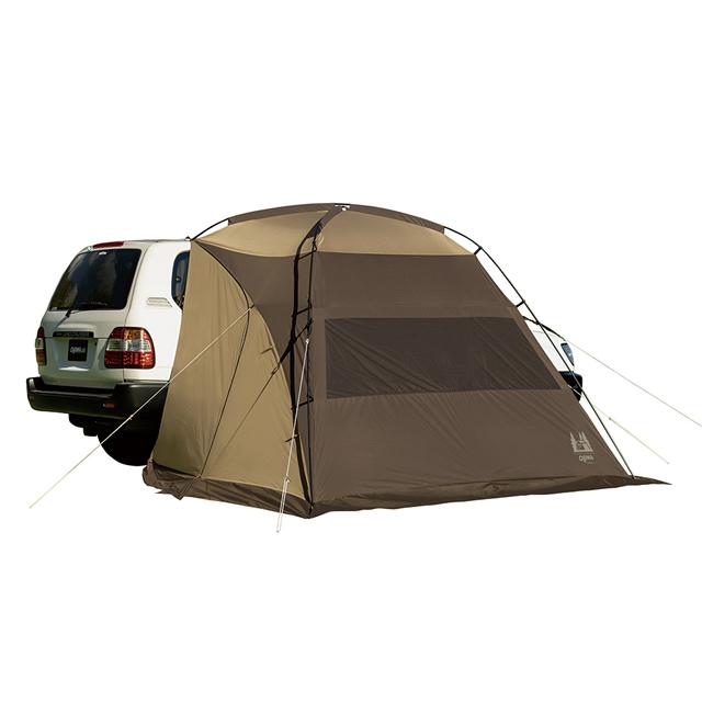 ogawa(キャンパルジャパン) カーサイドシェルターII OG2337  簡単設営 簡単セット 収納袋 ミニバン ソロキャンプ デュオキャンプ | ogawa（アウトドア）