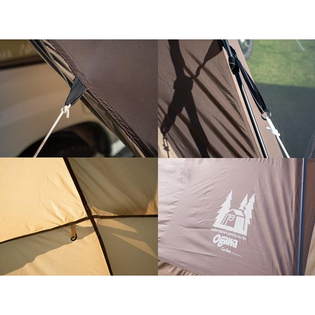 ogawa(キャンパルジャパン) カーサイドシェルターII OG2337  簡単設営 簡単セット 収納袋 ミニバン ソロキャンプ デュオキャンプ | ogawa（アウトドア） | 02