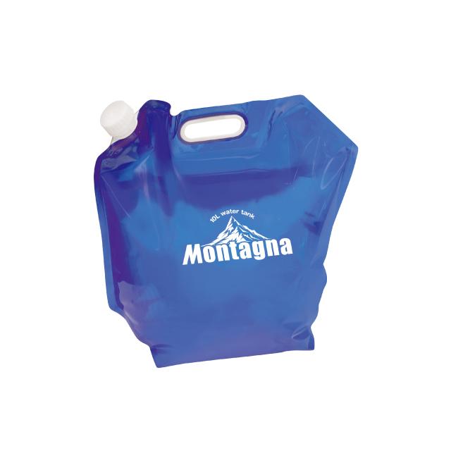 ハック(HAC) Montagna 10Lウォータータンク【２個入】  ウォータータンク 自立 飲料水 給水 水分補給 冷却 便利 暑さ対策 熱中症 | Montagna | 01