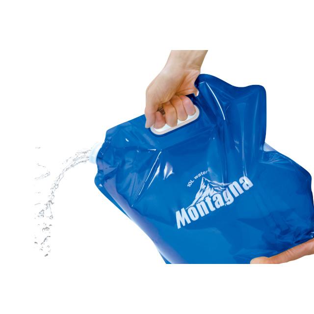 ハック(HAC) Montagna 10Lウォータータンク【２個入】  ウォータータンク 自立 飲料水 給水 水分補給 冷却 便利 暑さ対策 熱中症 | Montagna | 02