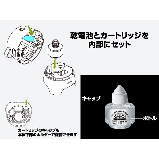 住友化学 ストロンテック(STRONTEC) 大空間屋外用虫よけ KA・KO・I スターターパック EM-SDSTJ1  虫除け 蚊よけ 防虫 無臭 |  | 03