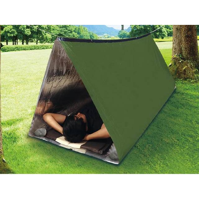 ハック(HAC)Montagna マルチテント モンターナ 簡易テント 簡易シュラフ エマージェンシーシート アルミ蒸着シート ソロキャンプ | Montagna | 01