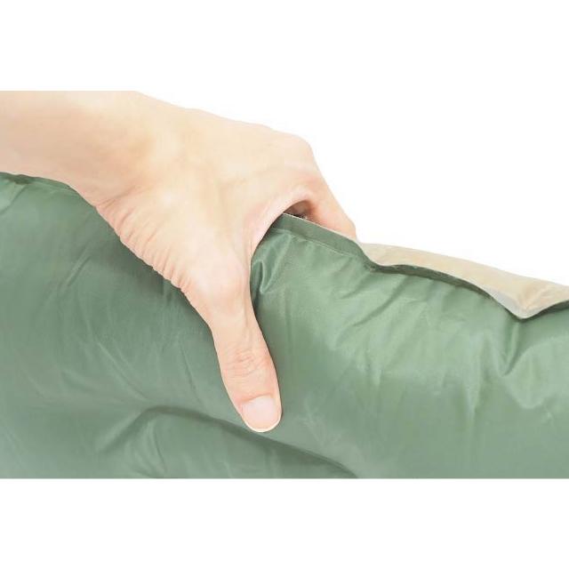 ハック(HAC) Montagna インフレーターピロー  枕 まくら エアー枕 自動膨張 自動注入 自動で膨らむ 寝具 収納袋 ソロキャンプ | Montagna | 02