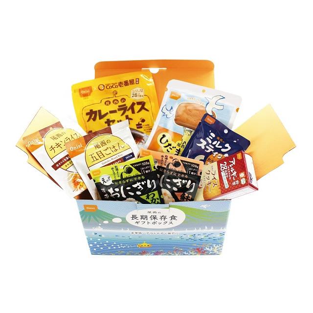 尾西食品(Onishi) 尾西の長期保存食ギフトボックス(2日2人分)  詰め合わせ アルファ米保存食  アルファー化米 フリーズドライ 災害 防災 | UNIFLAME