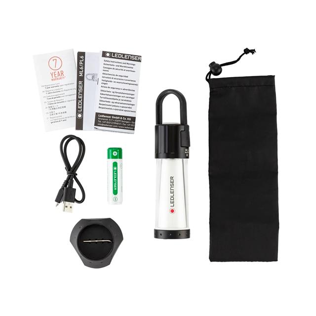 レッドレンザー(LED LENSER) ML6  ランタン 高輝度 LED 充電式 USB IP66 モバイルバッテリー キャンプライト 停電 防災 | LEDLENSER | 01