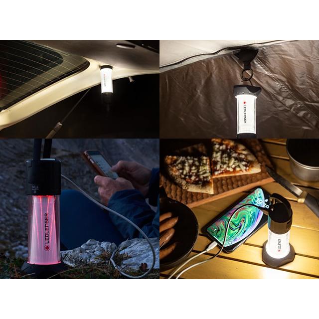レッドレンザー(LED LENSER) ML6  ランタン 高輝度 LED 充電式 USB IP66 モバイルバッテリー キャンプライト 停電 防災 | LEDLENSER | 03