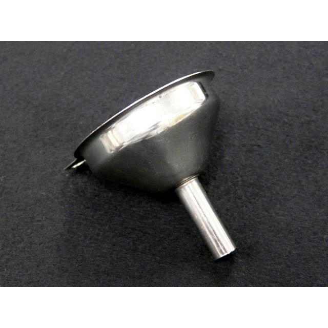 アルポットへの燃料追加に便利な　ステンレス漏斗（じょうご） アルコール 燃料 ろうと ロウト ロート 丈夫 錆びにくい 液体 挿入 詰め替え | 