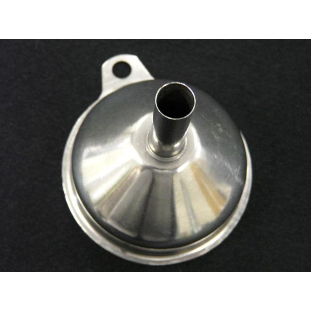 アルポットへの燃料追加に便利な　ステンレス漏斗（じょうご） アルコール 燃料 ろうと ロウト ロート 丈夫 錆びにくい 液体 挿入 詰め替え |  | 02