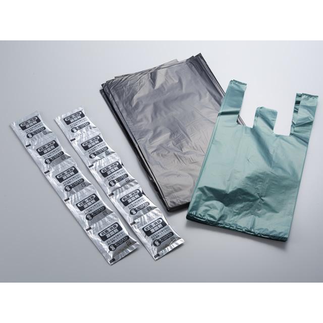 旭電機化成 スマイルキッズ 災害時の緊急トイレ 10回分 ダブル抗菌消臭 ABO-2810A  簡易トイレ 水不要 凝固剤 災害 水害 地震 防災 |  | 01