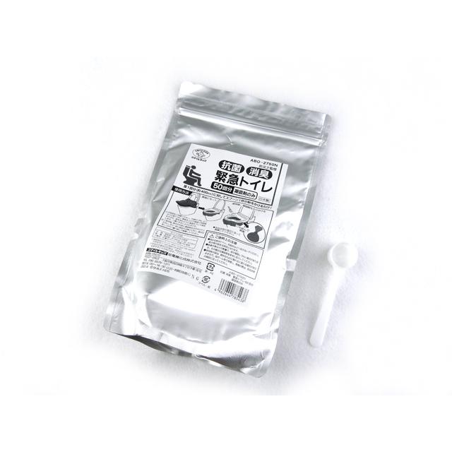 旭電機化成 スマイルキッズ 抗菌消臭 緊急トイレ 50回分 凝固剤のみ ABO-2750N 高分子 尿の凝固剤 汚物 簡易トイレ 防災士監修品 災害 | 
