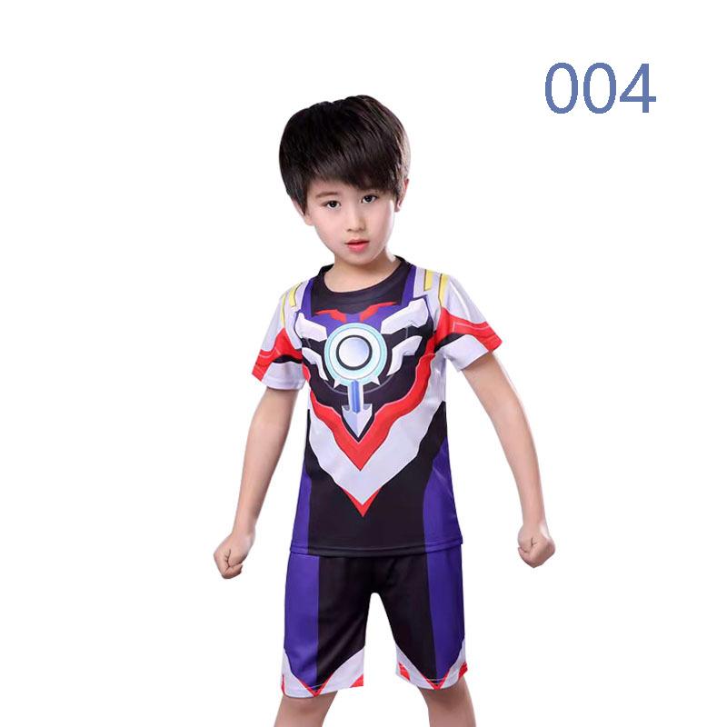 ウルトラマンUltraman セットアップ キッズ 上下セット 2点セット 半袖Tシャツ トップス　ハーフパンツ 短パンツ 吸汗 速乾 ゼロ/ティガ/ジード/オーブ｜gri｜05