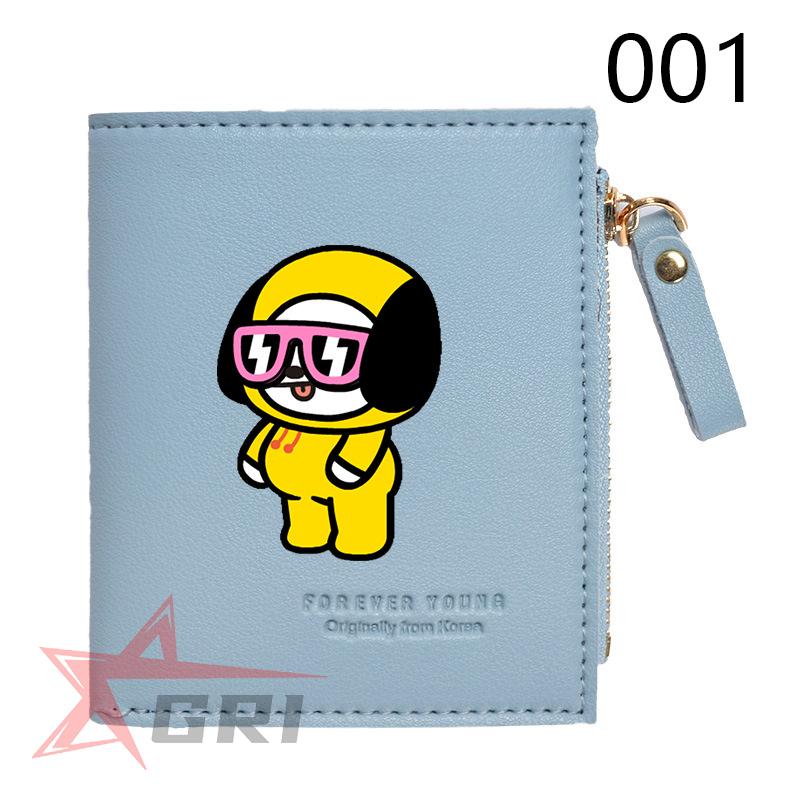 BTS お財布 BTS(防弾少年団) LOVE YOURSELF小銭入れ ミニ財布 BT21小さい