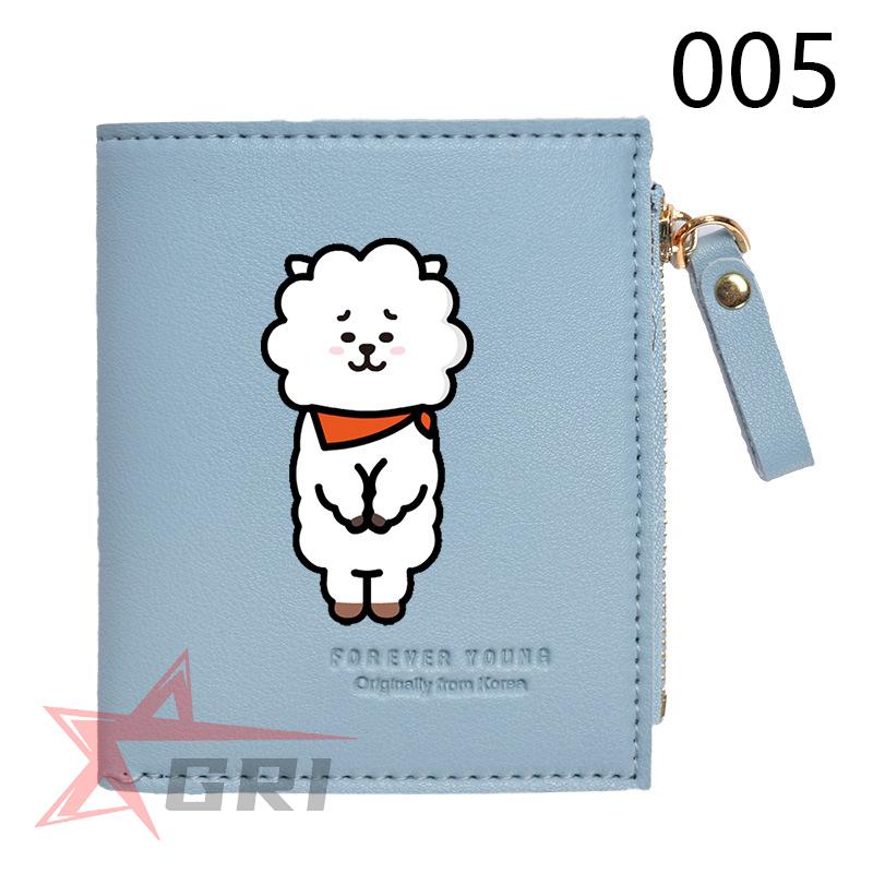 BTS お財布 BTS(防弾少年団) LOVE YOURSELF小銭入れ ミニ財布 BT21小さい