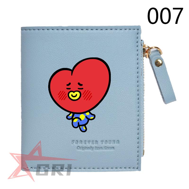 BTS お財布 BTS(防弾少年団) LOVE YOURSELF小銭入れ ミニ財布 BT21小さい