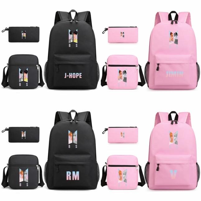 新品 BTS(防弾少年団) 日常用/韓流グッズ デイパック 通勤 通学 