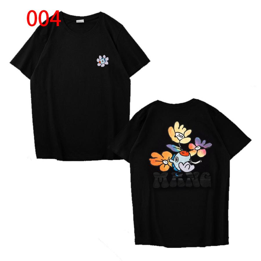 新品 BTS(防弾少年団) FLOWER bts bt21ッズ 服 Tシャツ 半袖 打歌服 