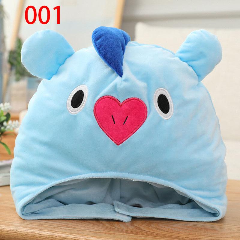 BTS(防弾少年団) bts帽子 bt21帽子ヘッドギアぬいぐるみ帽子