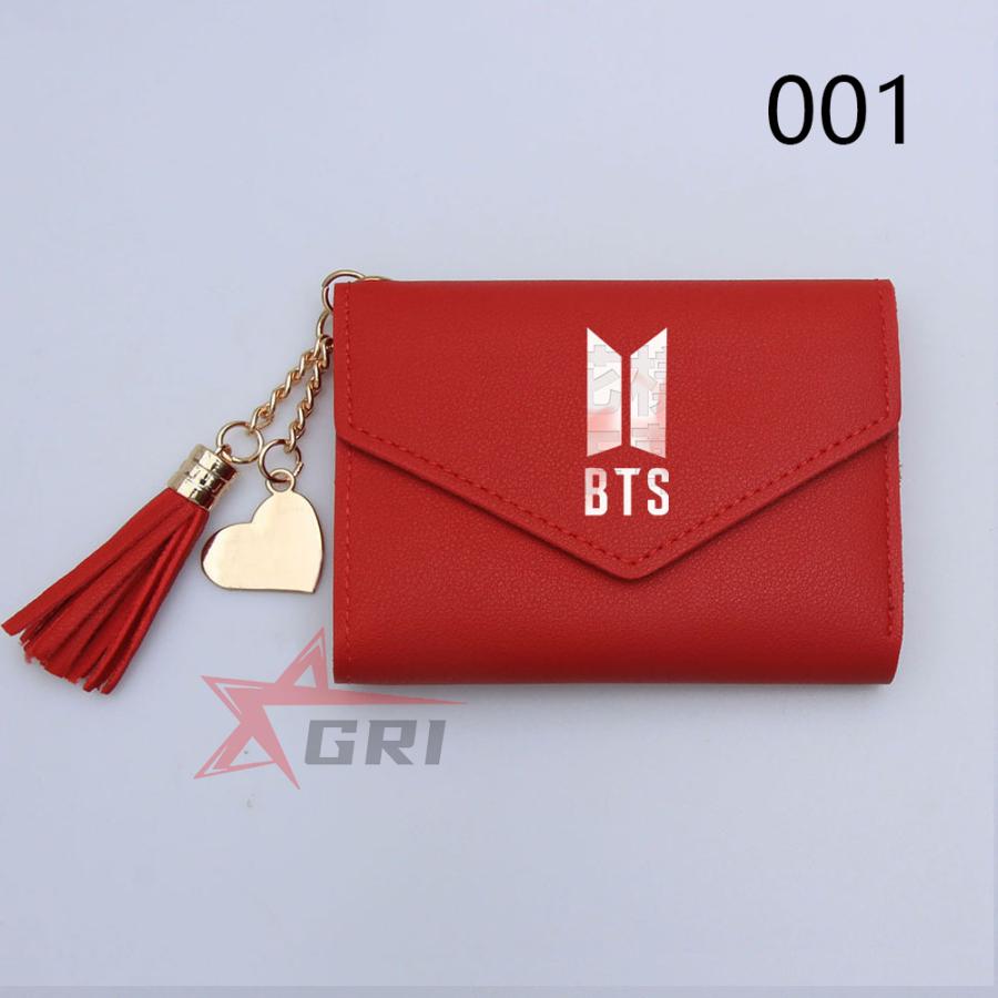 BTS(防弾少年団) LOVE YOURSELF小銭入れ ミニ財布 BT21小さい