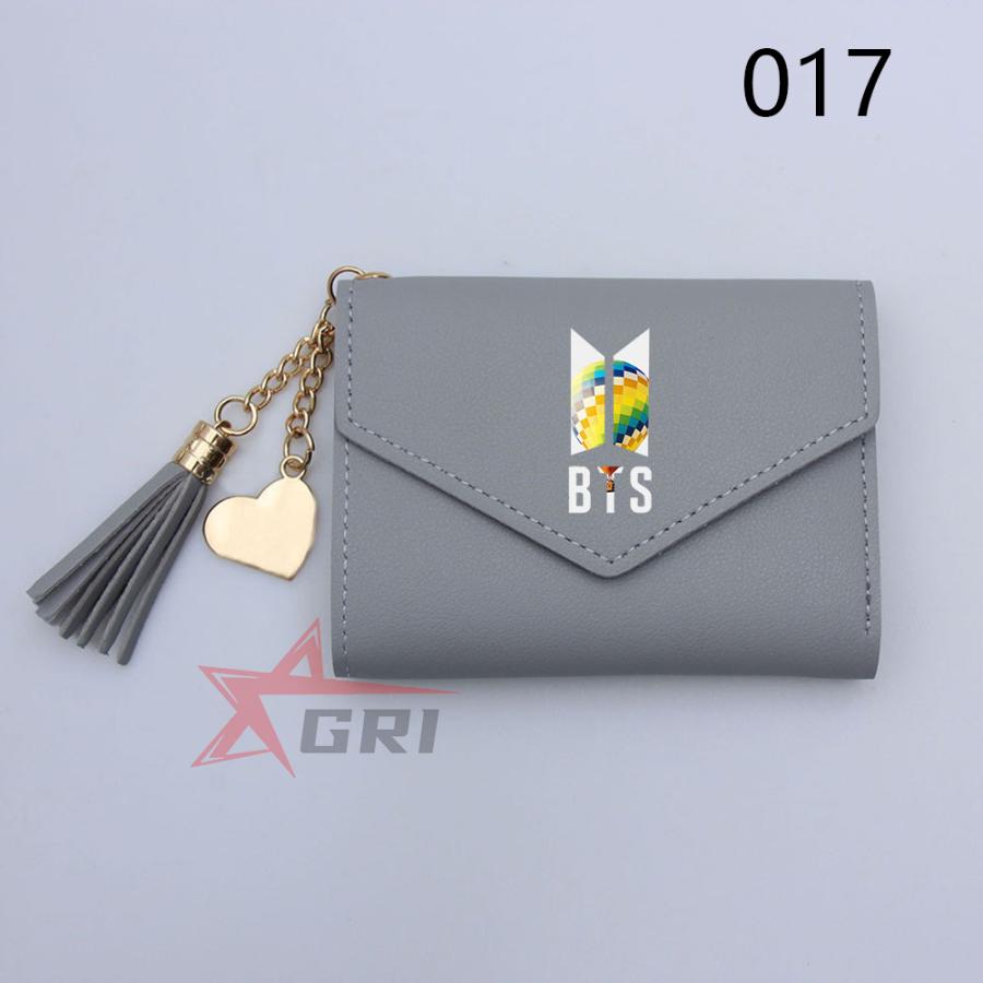 BTS(防弾少年団) LOVE YOURSELF小銭入れ ミニ財布 BT21小さい