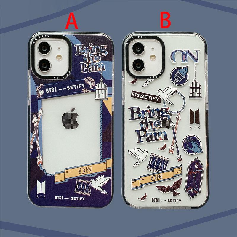 iPhone 12/ 12 pro ケース BTS 防弾少年団 ブラック レア BTS 防弾少年団 BT21 スマホケース アイフォンケース iPhone 6 7