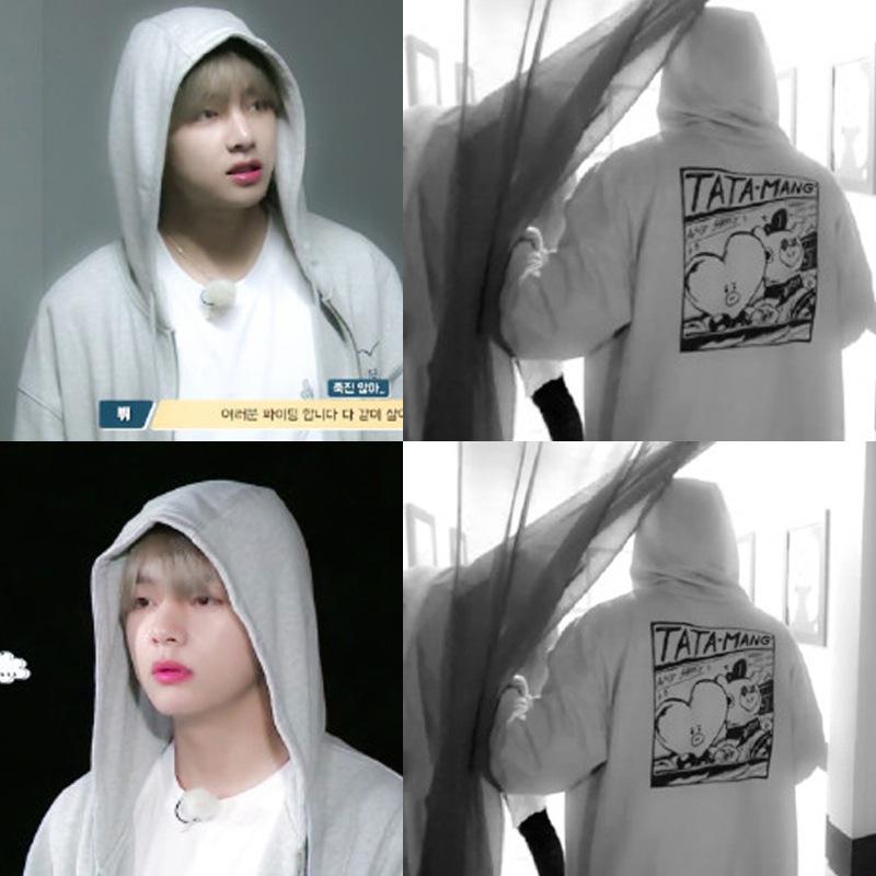 新品BTS(防弾少年団) BT21 フード付きセーター グッズ 秋冬
