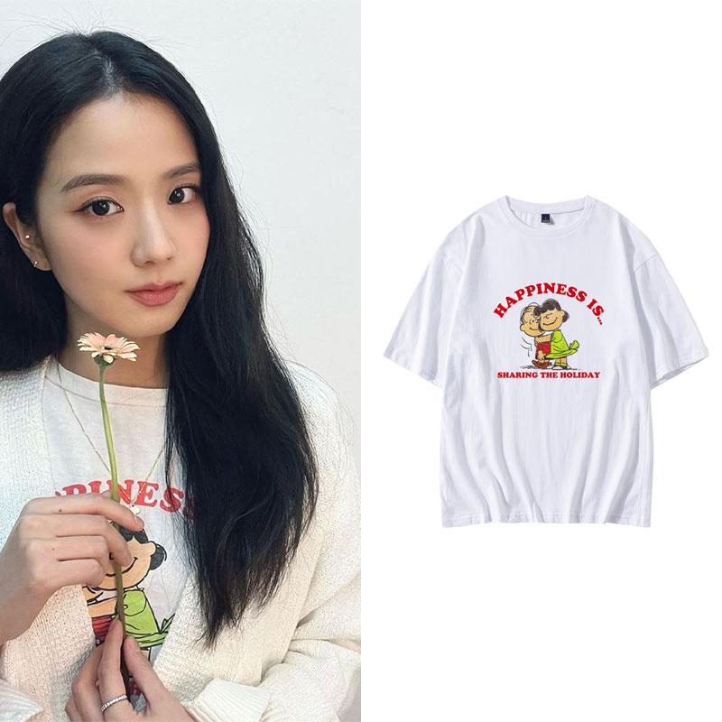 人気新品入荷 BLACKPINK 韓流グッズ 半袖 Tシャツ 春夏 ファッション