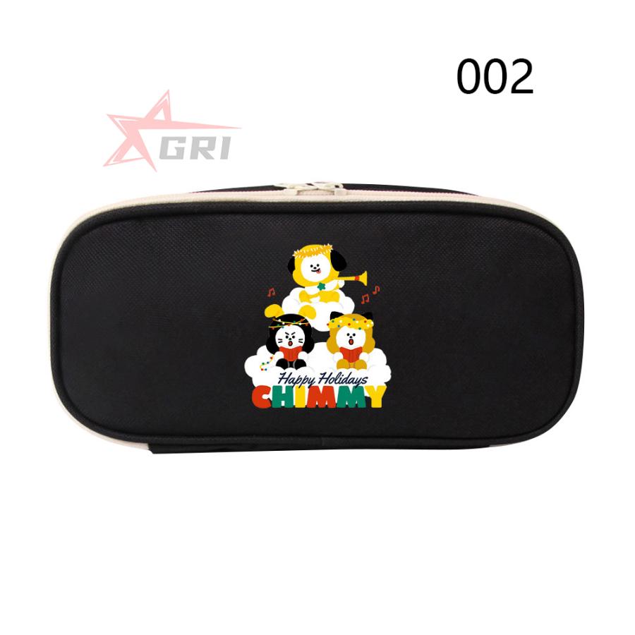 BTS 防弾少年団 BT21 グッズ 文房具 マルチポーチ 筆箱 文具収納