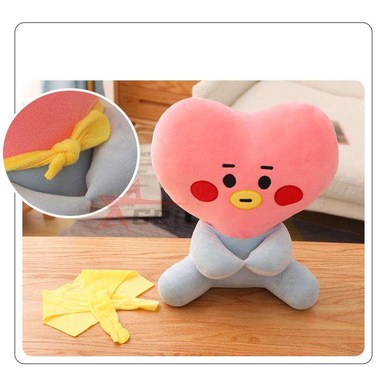 BT21 BTS ぬいぐるみ キャラクター人形ファンギフト可愛い抱き枕 BT21 BTS ぬいぐるみ キャラクター人形ファンギフト可愛い抱き枕