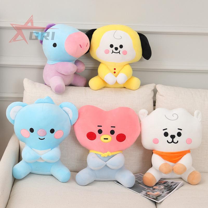 防弾少年団(BTS) - モーリーファンタジー　　BT21おやすみぬいぐるみ　4体セット BT21タイアップキャンペーン第二弾 パジャマスタイルがかわいい