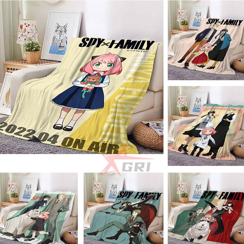 SPY×FAMILY スパイファミリー 毛布 膝掛け フード付き お昼ねケット 