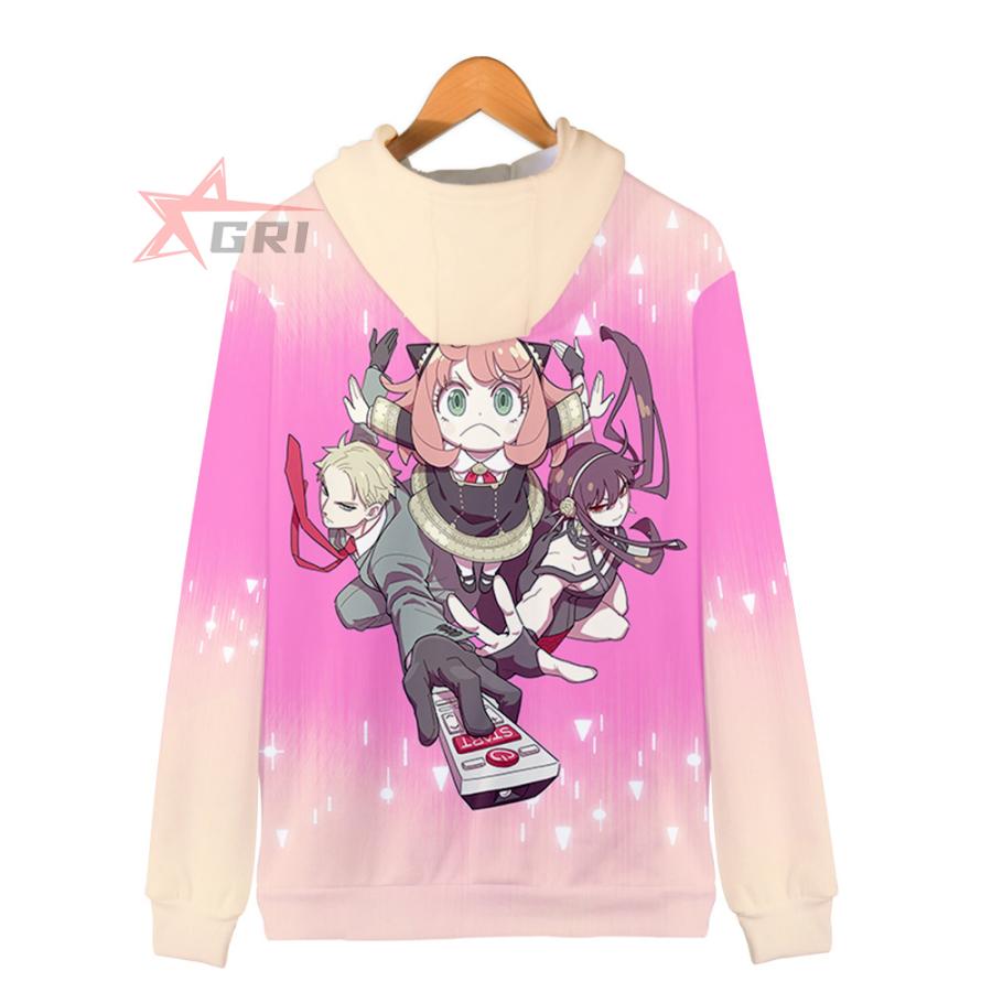 SPY×FAMILY スパイファミリーアーニャパーカー トップス メンズ 男女