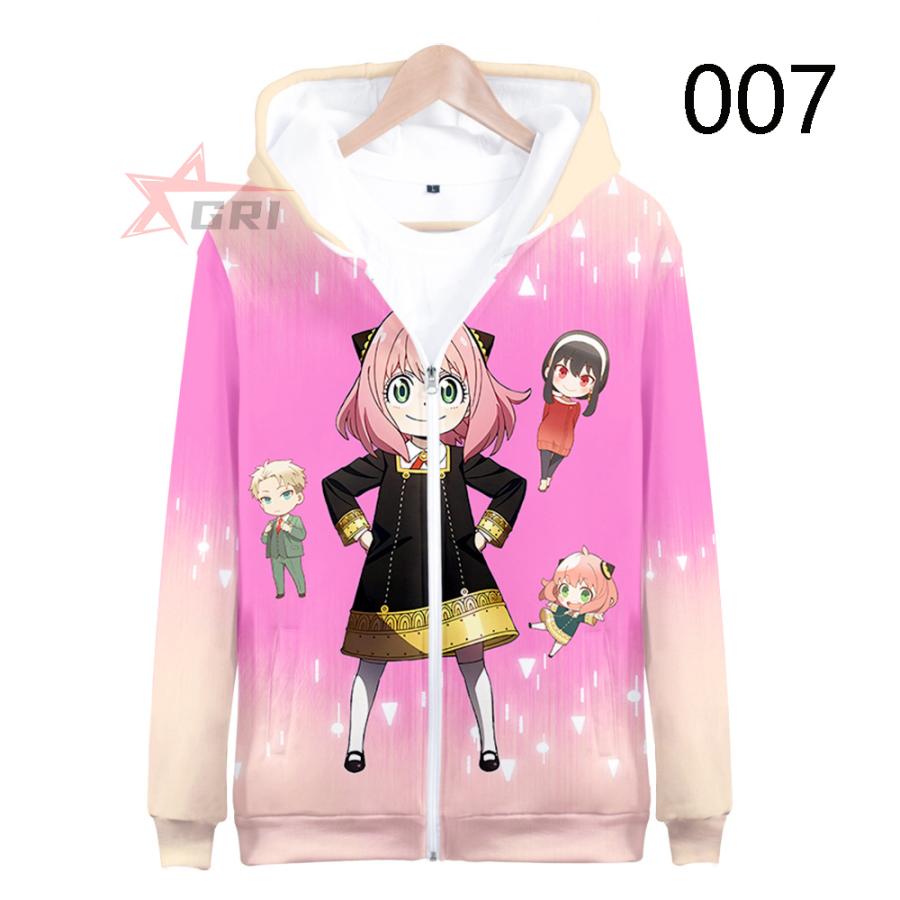 SPY×FAMILY スパイファミリーアーニャパーカー トップス メンズ 男女