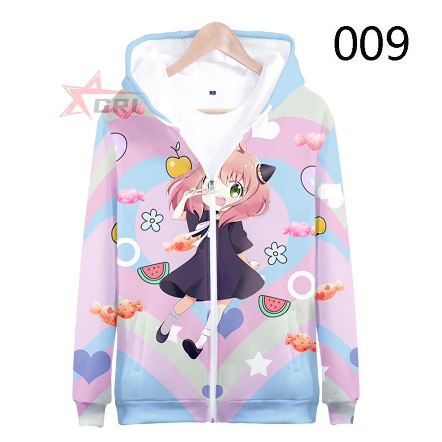 SPY×FAMILY スパイファミリーアーニャパーカー トップス メンズ 男女