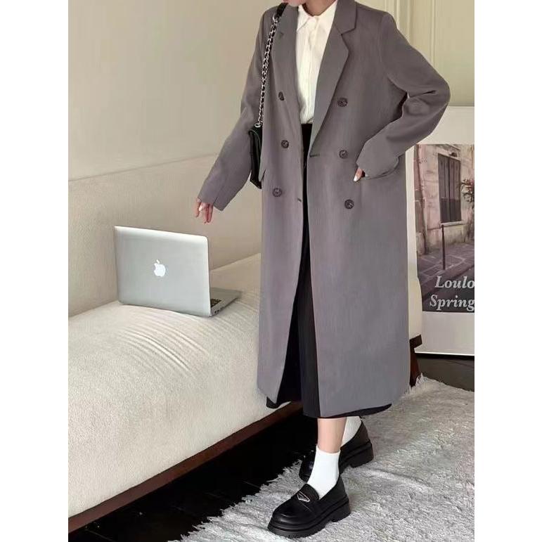 スプリングコート トレンチコート レディース 春 秋 ロングコート