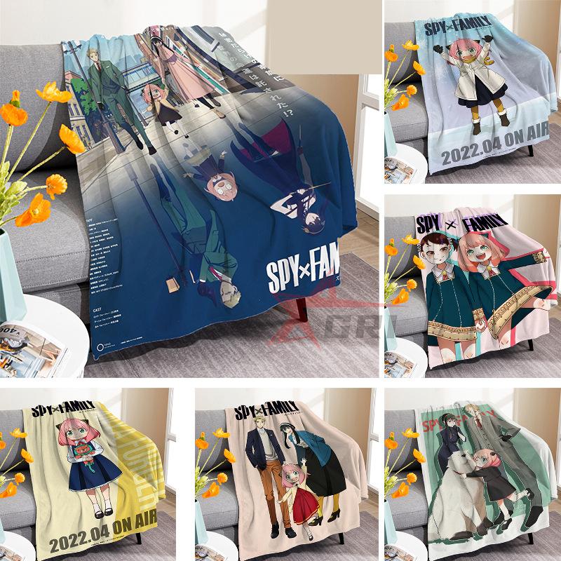 SPY×FAMILY スパイファミリー 毛布 膝掛け フード付き お昼ねケット 