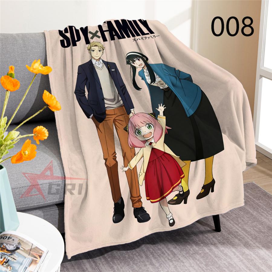 SPY×FAMILY スパイファミリー 毛布 膝掛け フード付き お昼ねケット 