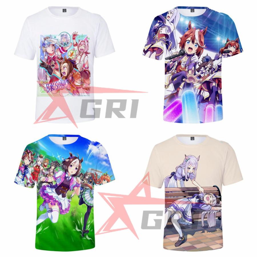 新品ウマ娘 Tシャツ 半袖 子供用 大人用 男女兼用 服 可愛い ウマ娘 プリティーダービー ウマ娘 コスプレ アニメ コスチューム 子供服 コスプレ グッズ Grisbx 022 Gri 通販 Yahoo ショッピング