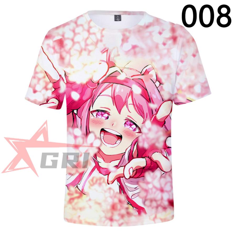 ウマ娘コラボ オリジナルTシャツ 赤 サクラバクシンオーのバクシン Tシャツ [ウマ娘 プリティーダービー