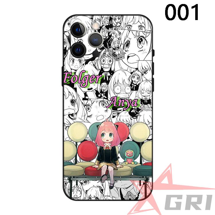 スパイファミリー風 iPhoneスマホケース SPY×FAMILY アーニャ ヨル