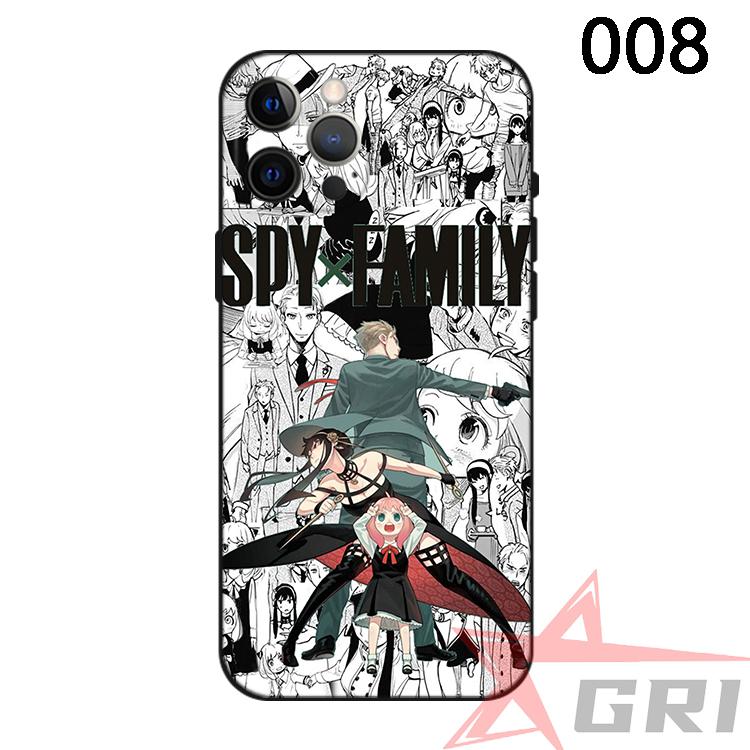 スパイファミリー風 iPhoneスマホケース SPY×FAMILY アーニャ ヨル