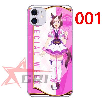 ウマ娘 プリティーダービー グッズ 風トレセン学園 ビワハヤヒデ ゴールドシップ  iPhone 13 X XS XR XS 7 8 Plus 11 12Pro MAX携帯カバー アイフォンケース｜gri｜02