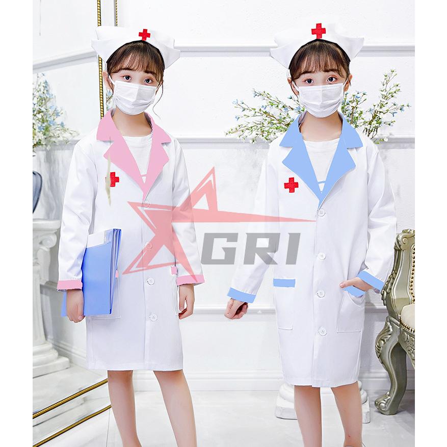 ハロウィン コスプレ キッズ コスチューム 女の子 子供 医者 ドクター ナース服 帽子 セット 子供用 白衣 ナースウエア 看護 看護師 パーティー 衣装100 160 Wsjfz 009 Gri 通販 Yahoo ショッピング