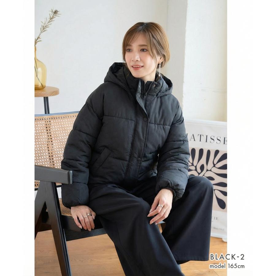 ダウンジャケット レディース 40代 フェイクダウン アウター 冬 中綿
